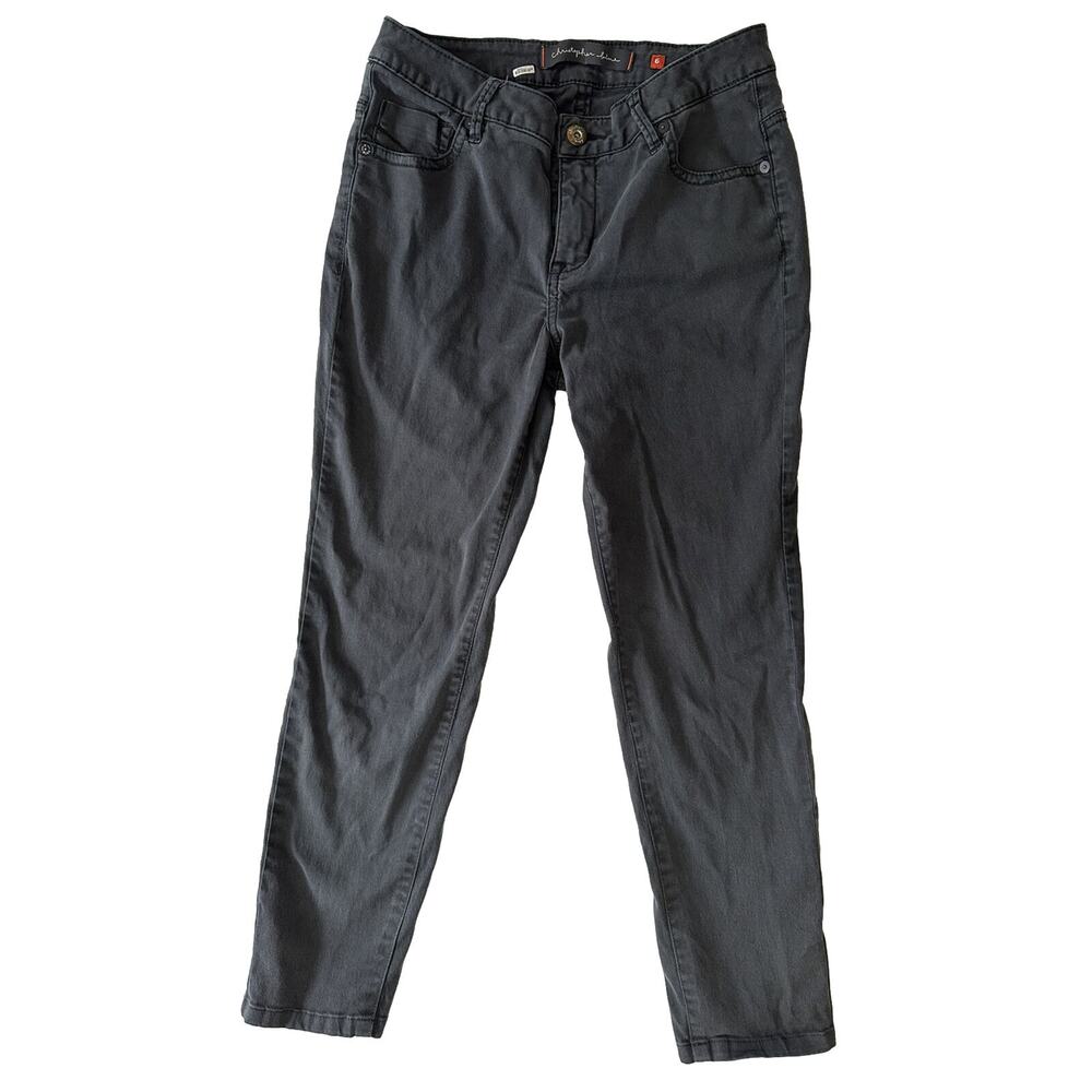 Christopher Blue Grey Woman's Pants Size 6